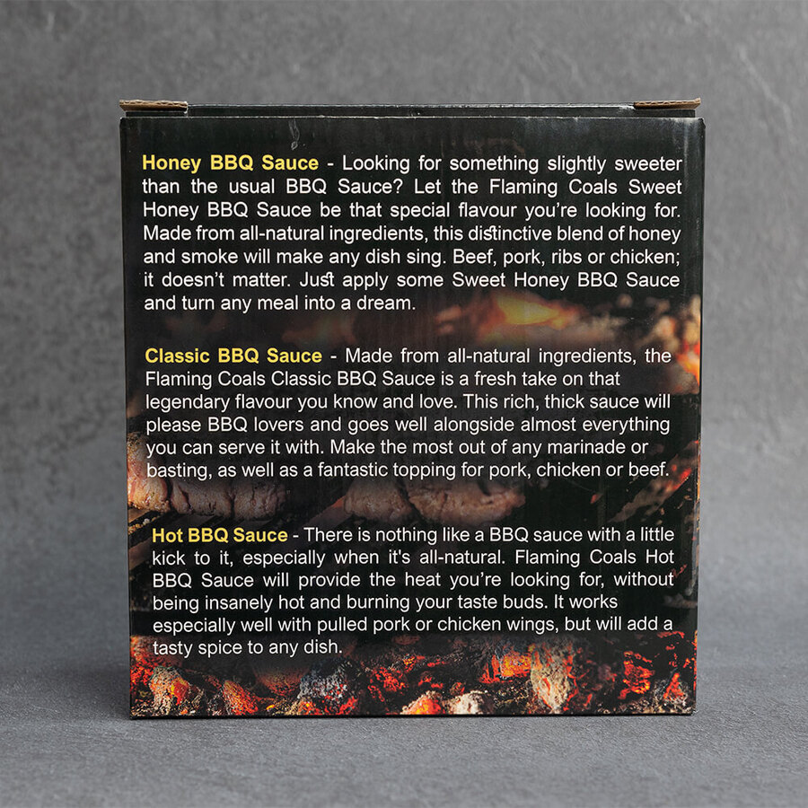 Flaming Coals Ultimate Sauce Pack