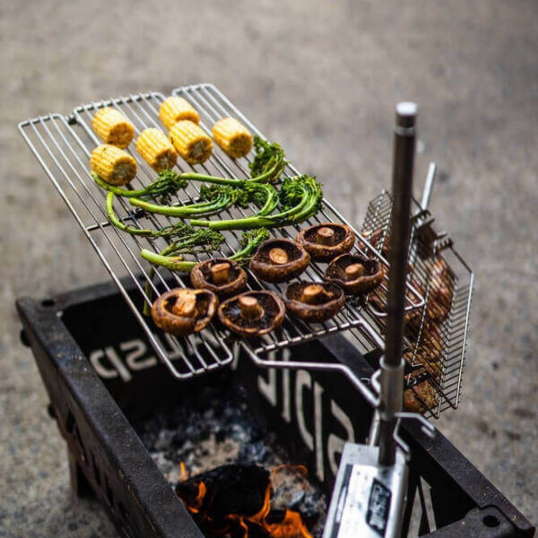 This image shows the Auspit Folding Grill.
