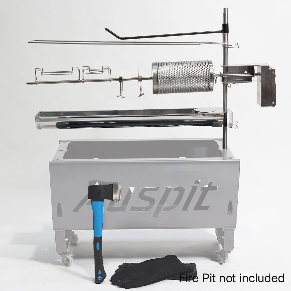 This image shows the Auspit Rotisserie Gold Package.