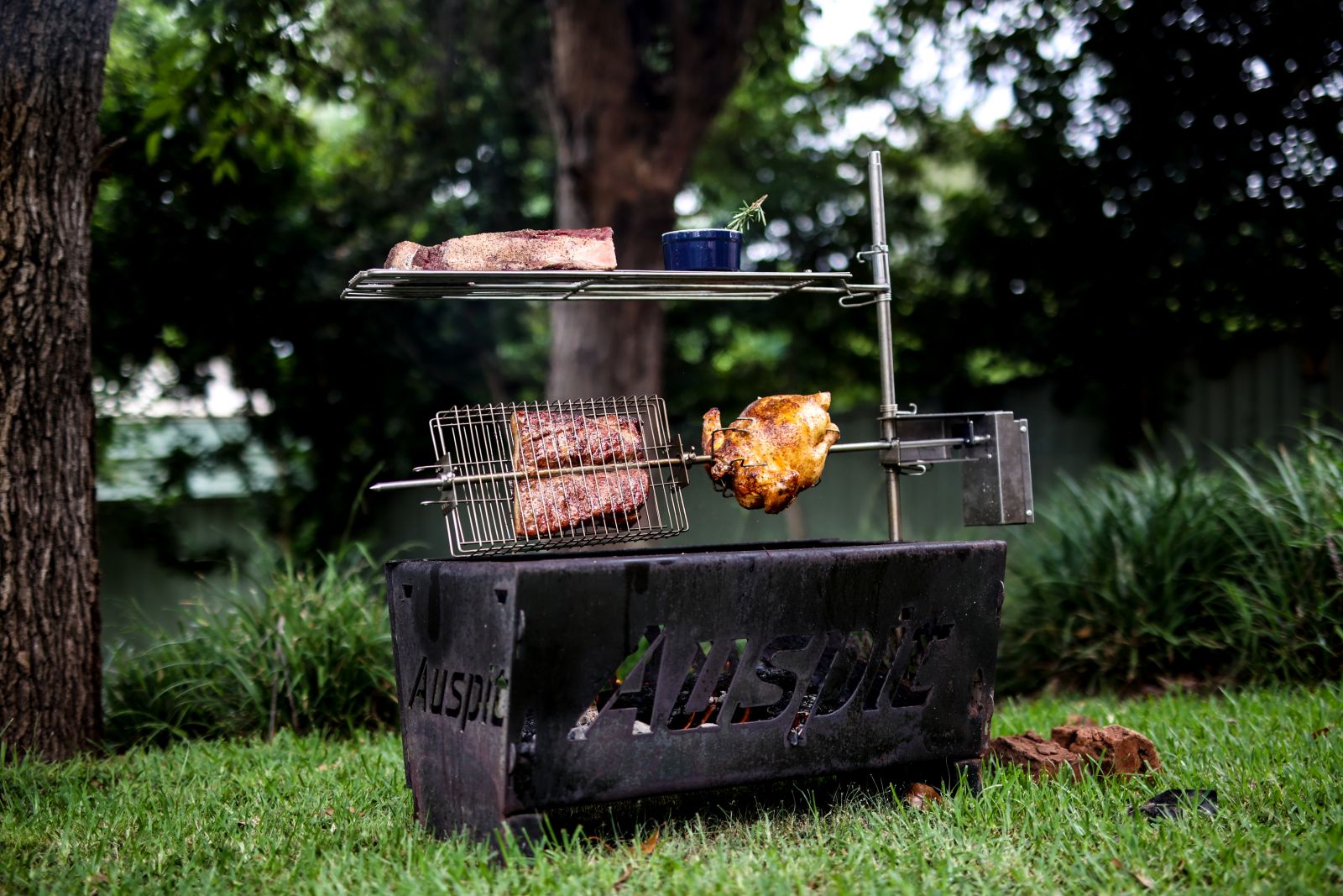 This image shows the Auspit Rotisserie.