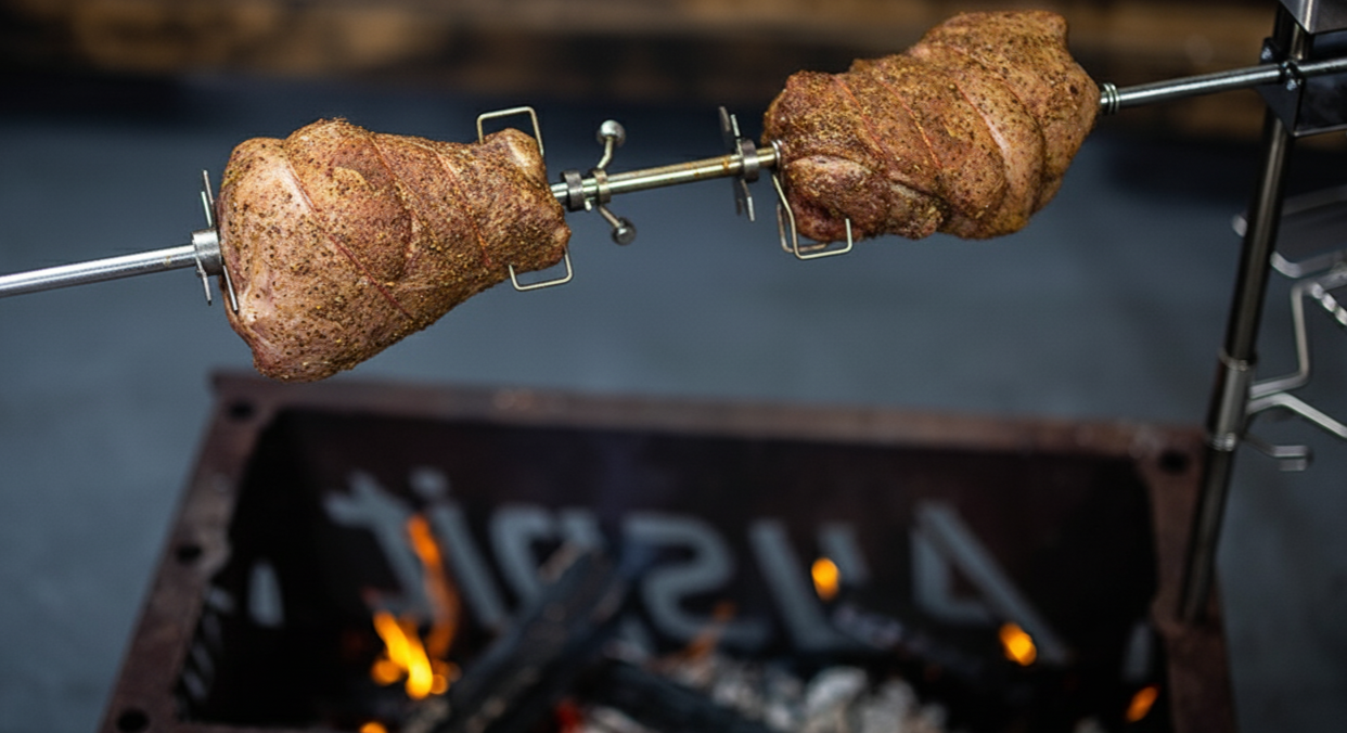 This image shows rotisserie in Auspit