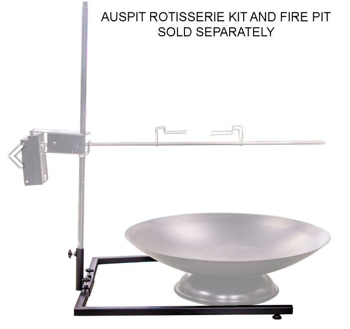 Auspit Camping Stand used in Auspit portable spit and Firepit