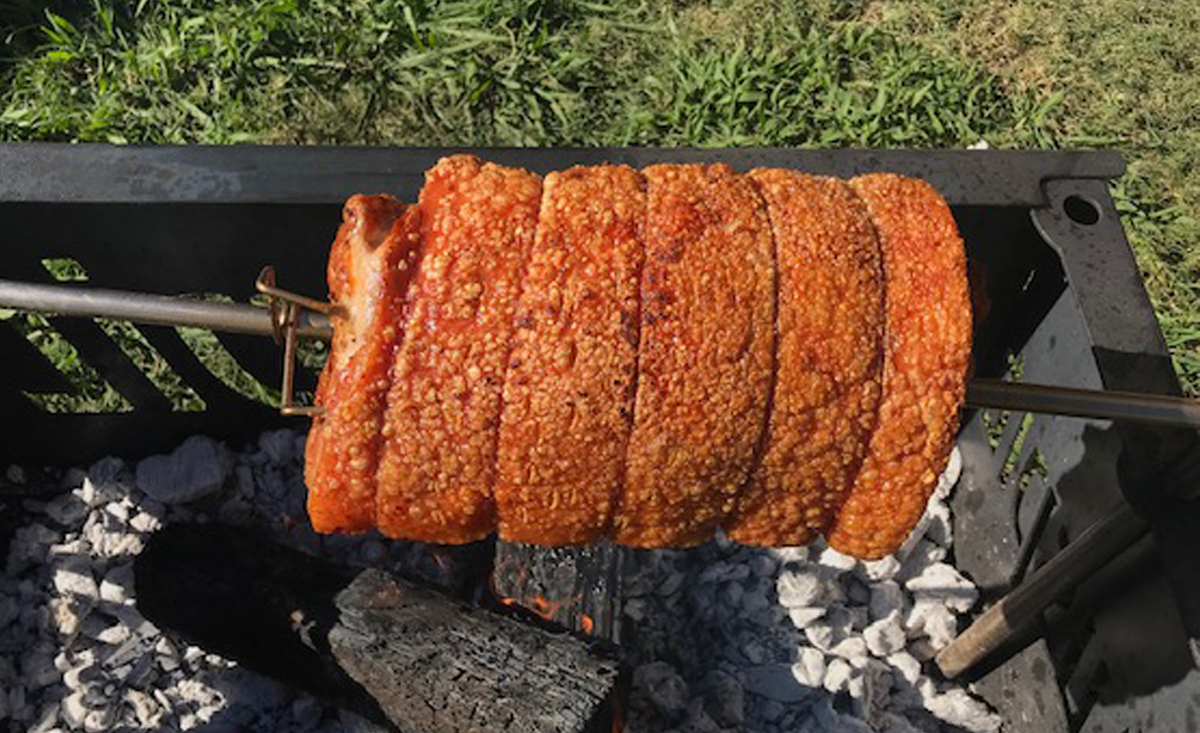 This image shows a perfectly cooked pork