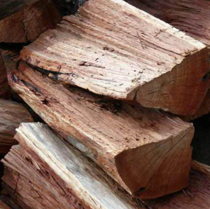 This image shows wood splits