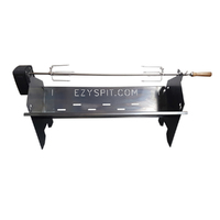 EZY Portable Camping Spit Rotisserie 900mm