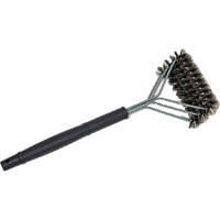 BBQ Grill Brush with Triple Stainless Steel Brush Head Bristles