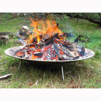 Auspit Stainless Steel Fire Pit Dish 900