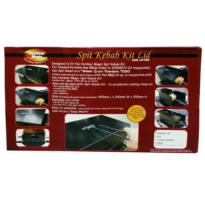 Spit Kebab Kit Lid Lifter | Outdoor Magic