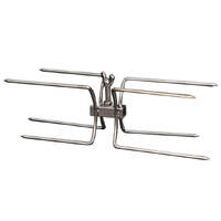 Double Ended Rotisserie Fork/Prong - 10mm Square