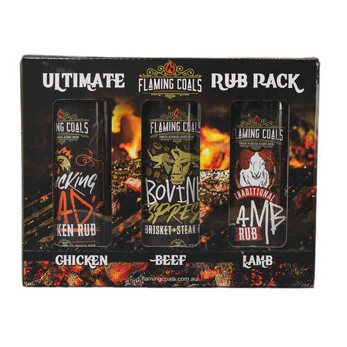 Flaming Coals Ultimate Rub Pack