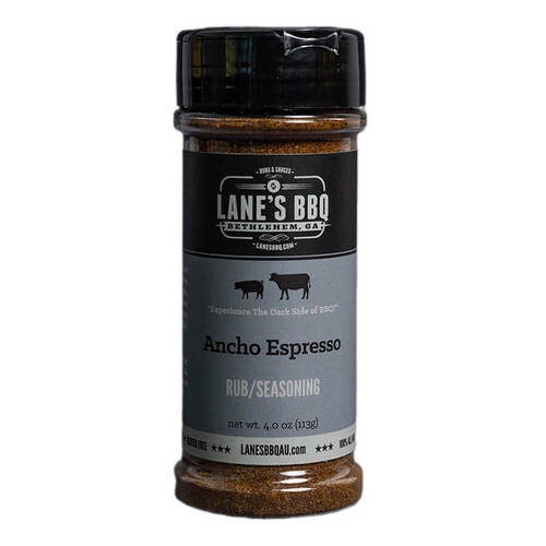 Lanes BBQ Seasonings - Ancho Espresso 113g