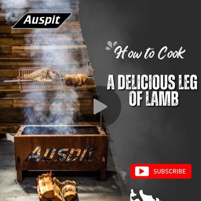 How to Spit Roast a Leg of Lamb on an Auspit Rotisserie image