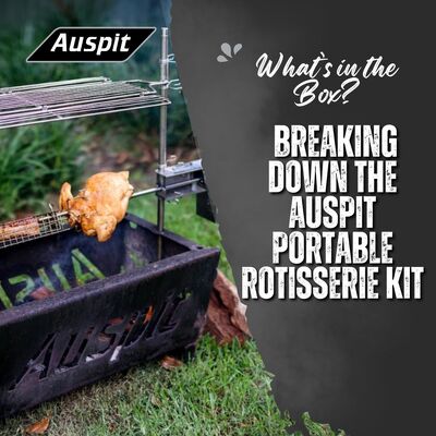 What’s in the Box? Breaking Down the Auspit Portable Rotisserie Kit image