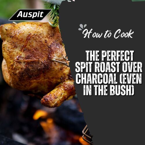 How to Cook the Perfect Spit Roast Over Charcoal (Even in the Bush) image