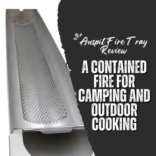 Auspit Fire Tray Review: A Contained Fire For Camping And Outdoor Cooking image