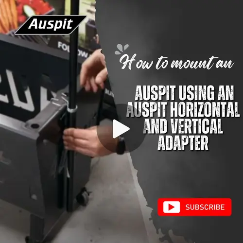 How to mount an Auspit using an Auspit Horizontal and Vertical Adapter image