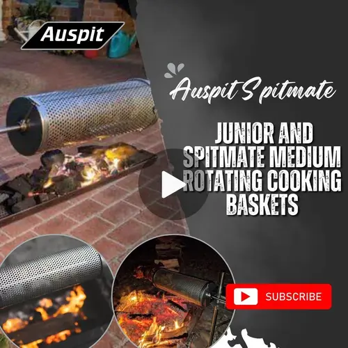 Auspit Spitmate Junior and Spitmate Medium Rotating Cooking Baskets image