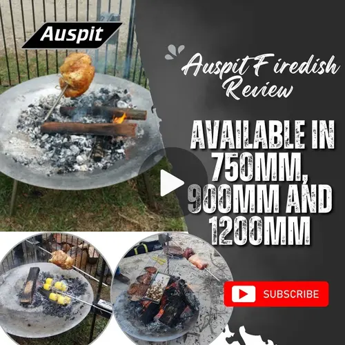 Auspit Firedish Review - Available in 750mm, 900mm and 1200mm image